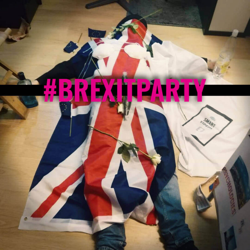 Brexit Party, official post live event poster